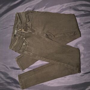 Wax Jean Black Skinny Jeans